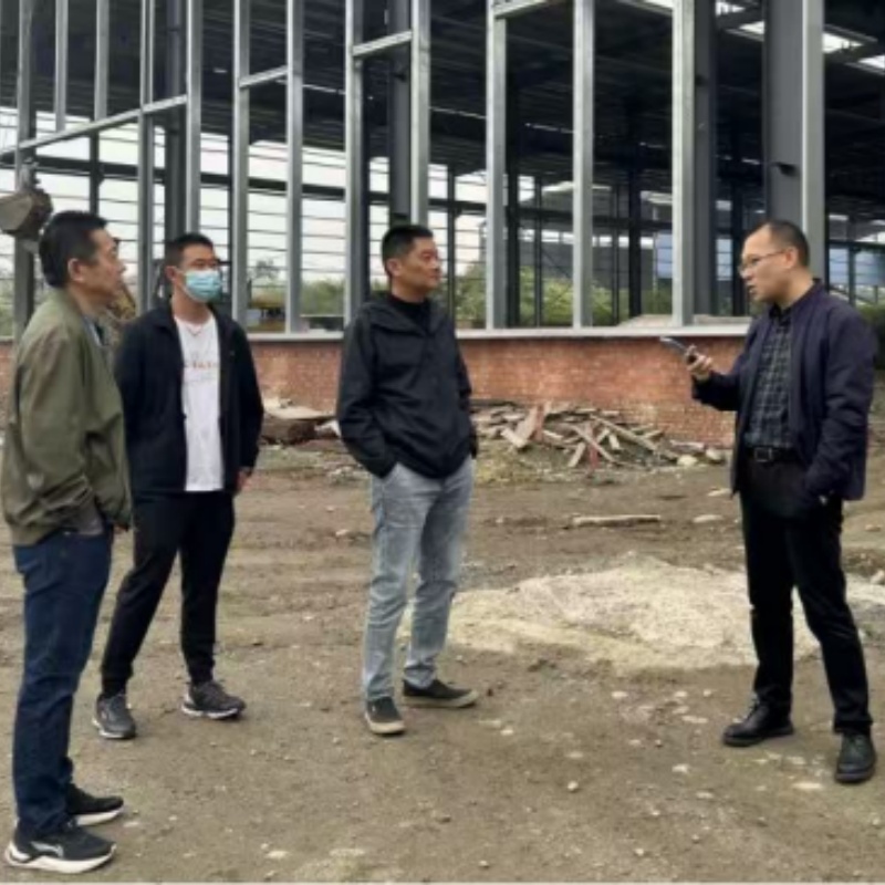 Pengzhou Government And Enterprises Work Together To Inject Development Momentum Into New Factory Projects