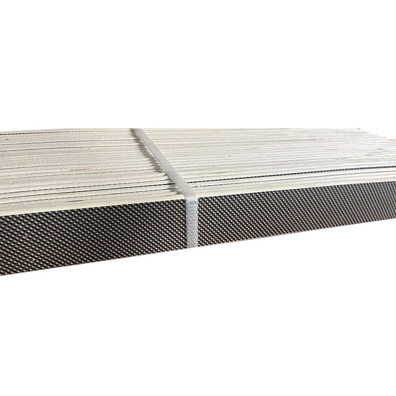 Double-Sided Sticker Black Checkered Straight Wood Strips