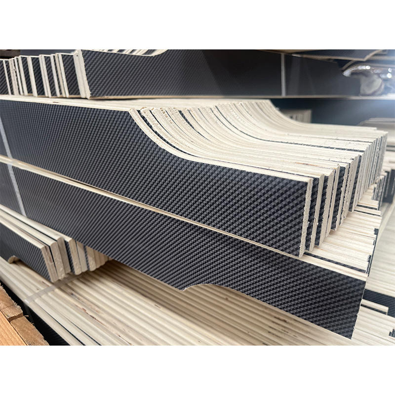 Double-Sided Sticker Black Checkered Straight Board (With Knife Handle) Wooden Strip
