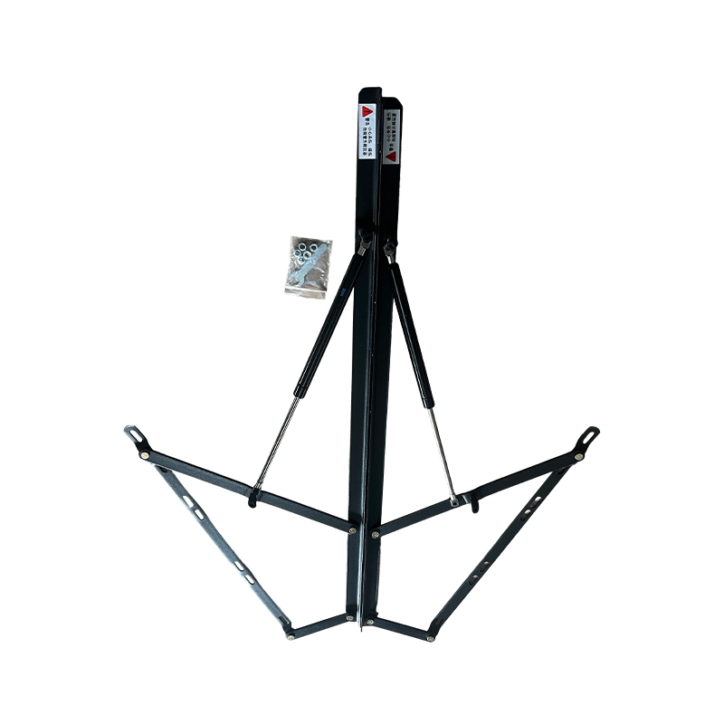 What specific impact does the guide rail structure of a bed box lift have on its load-bearing capacity?